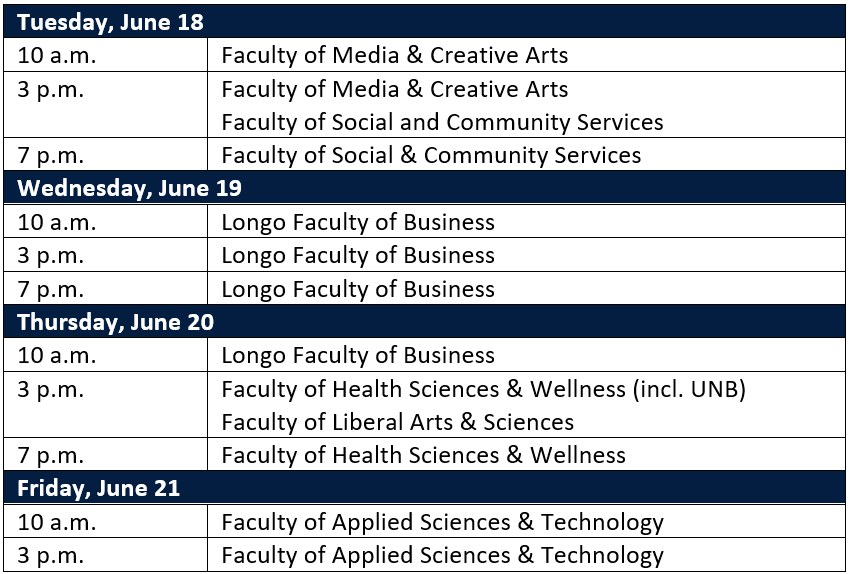 Spring 2024 Convocation Schedule and Important Information Humber